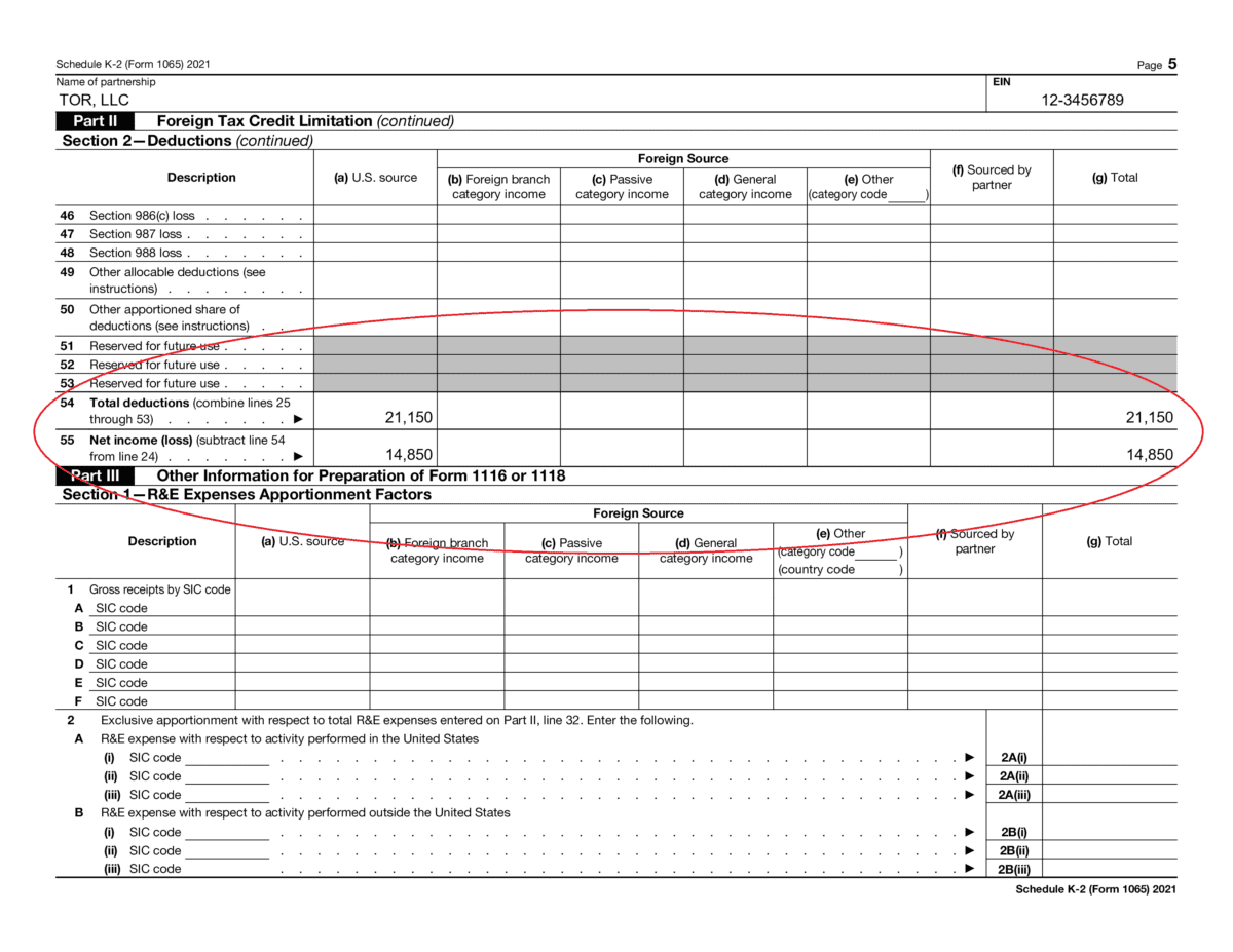 Climbing IRS Schedule K2 When Preparing Taxes U of I Tax School