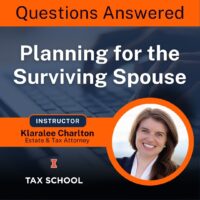 Questions Answered from Planning for the Surviving Spouse Webinar